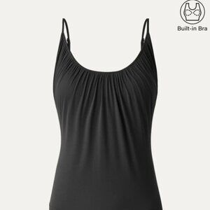 Small Black Bra Top with spaghetti straps